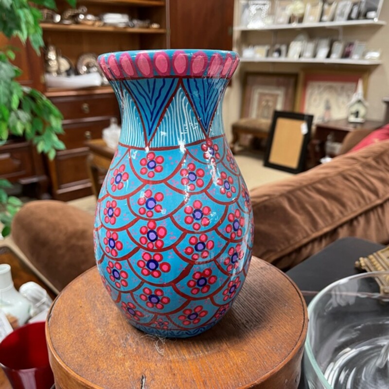 Colorful Vase, Size: 8