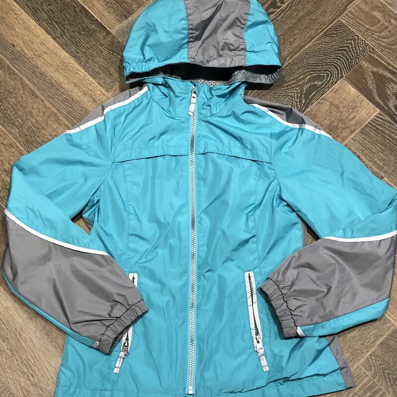 FOG Lined Rain Jacket, Mint, Size: 12Y