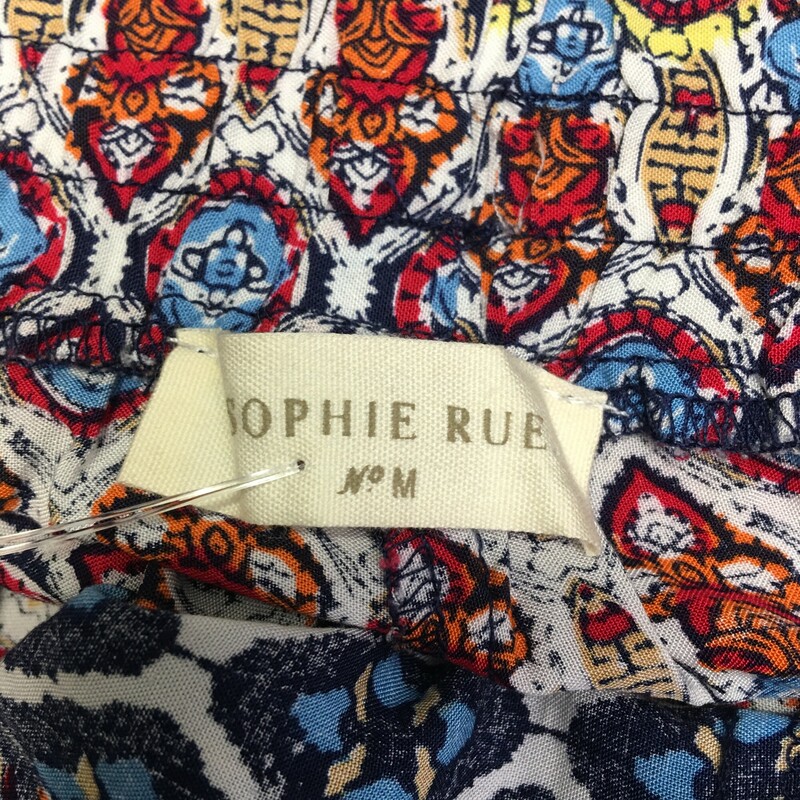 Sophie Rue Indian print , rayon, Multicolor, Size: Medium<br />
2.6 oz