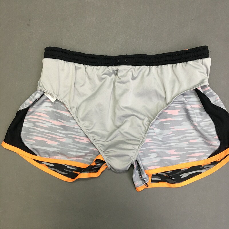Nike Camo Athletic Shorts, Black An, Size: Large<br />
vent sides, loose outer shorts, inside brief, inside back pocket. missing drawstring.<br />
3.5 oz