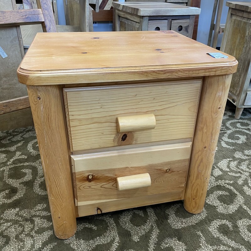 Pine Nightstand

Size: 24Wx22Dx24H