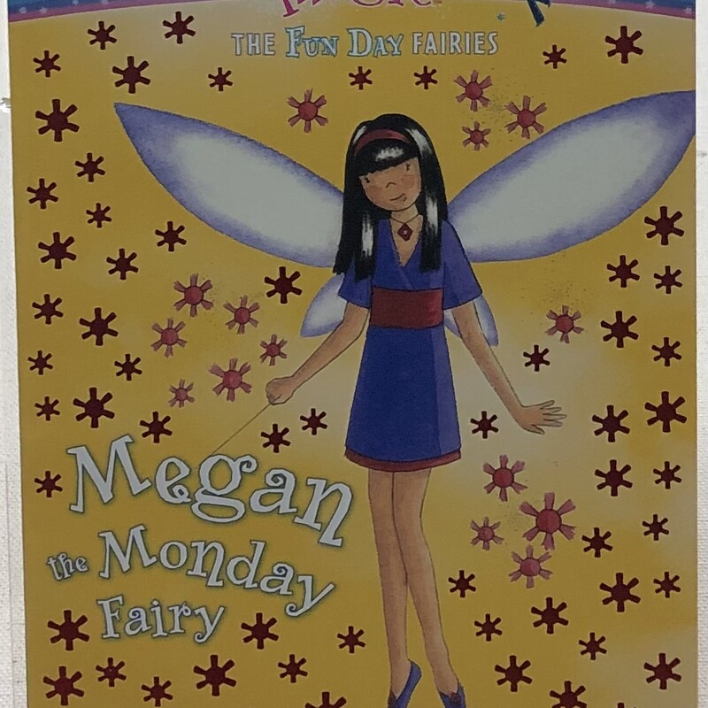 Megan The Monday Fairy, Yellow, Size: Paperback