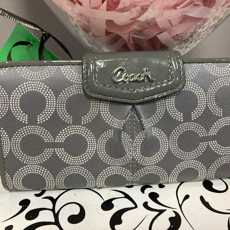 Coach Wallet Fabric Pink