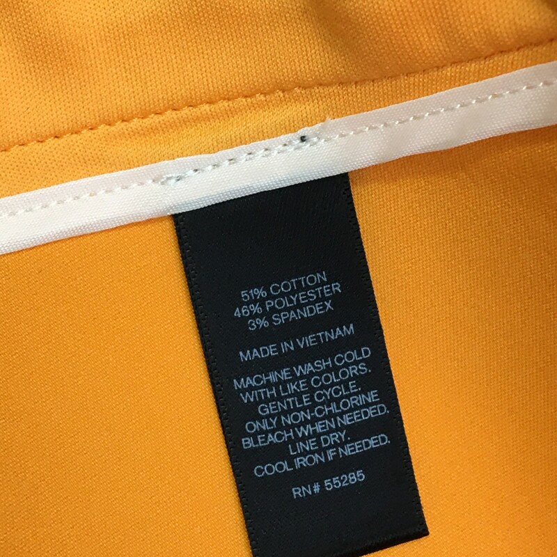 Express Shorts Orange, Side zipper Size: 10