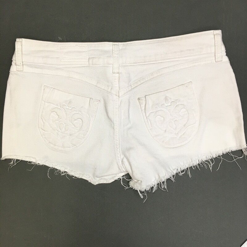 Siwy Denim Shorts, cut-offs, denim White, Size: 30