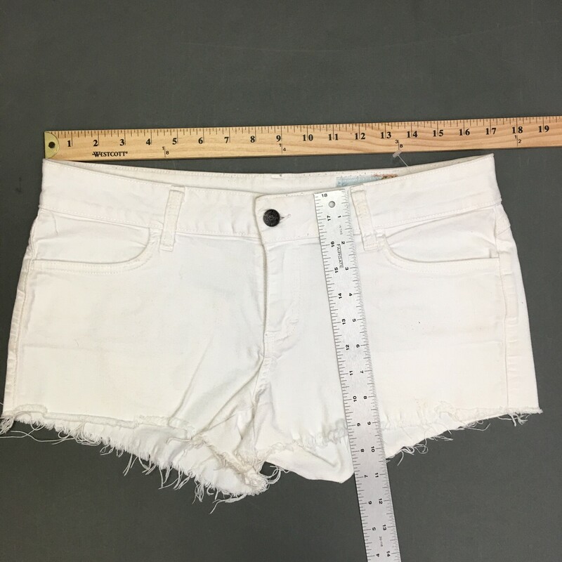 Siwy Denim Shorts, cut-offs, denim White, Size: 30