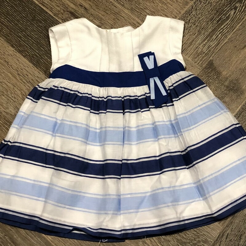 Mayoral Dress, Blue, Size: 6-9M