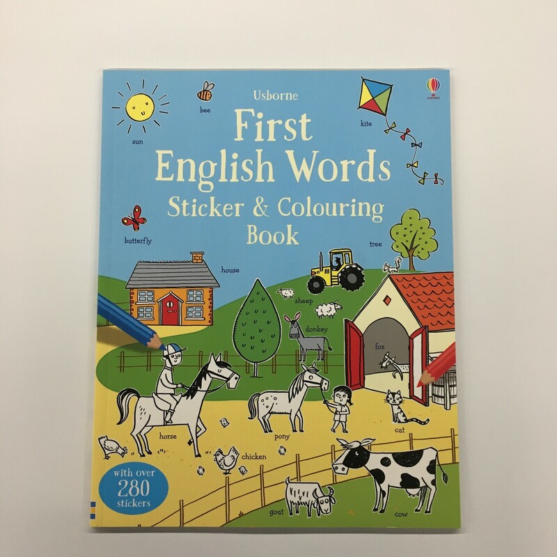 First English Words Stick, Size: Usborne, Item: NEW