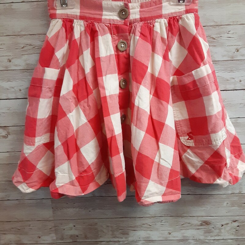 Joules Check Skirt