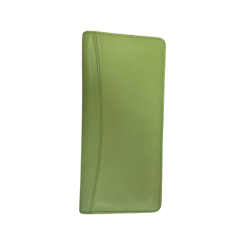 Lime Grn Lther Card Case