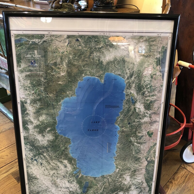 Tahoe Satellite Map