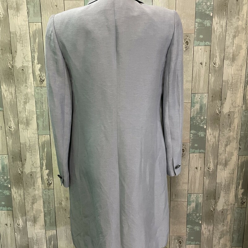 Dana Buchman 2 Piece Linen Drress
Fully lined, linen and silk blend, jacket has pockets
Light Blue
Size: 6