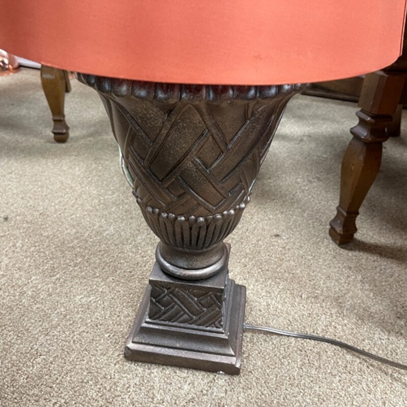 Bronze Urn Style Lamp, Size: 29