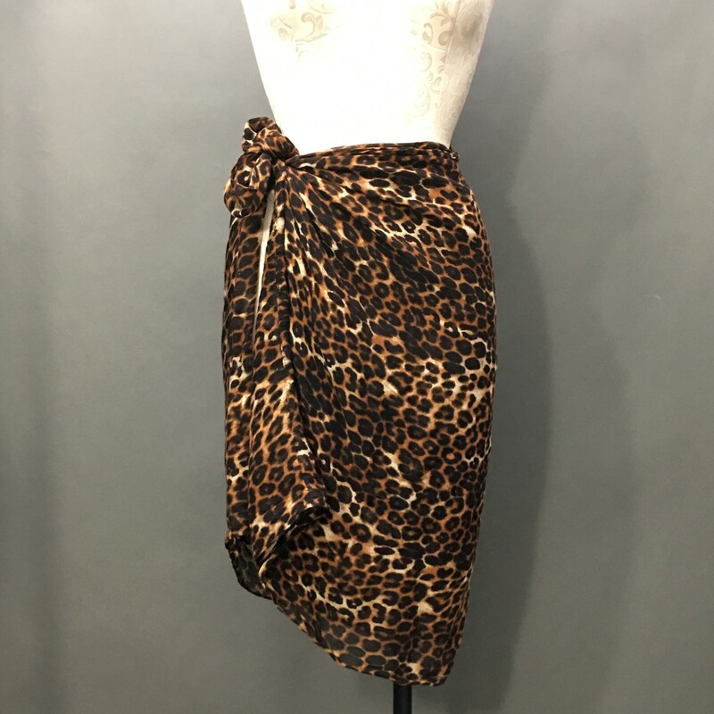 Infinity Scarf Leopard, Pattern, Size: Scarves