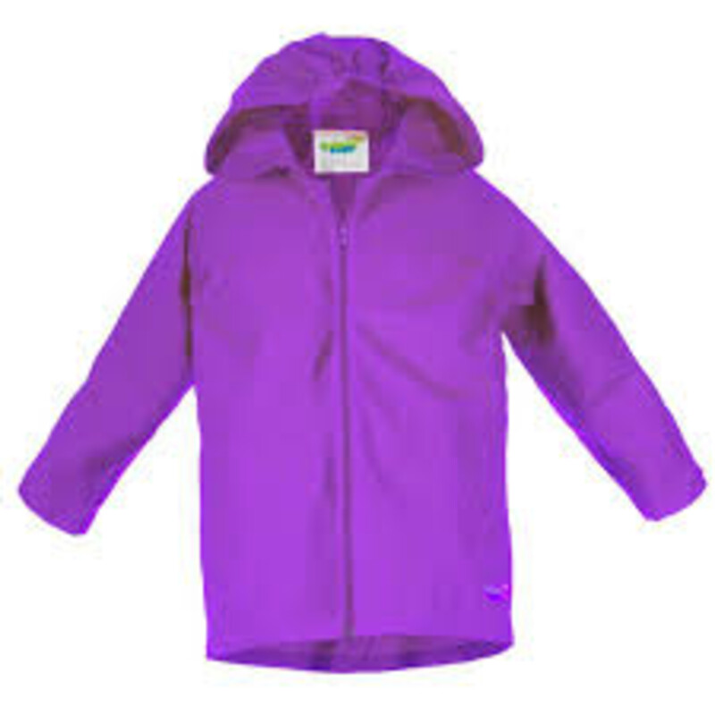 Splashy Rain Jacket, Purple, Size: 6-7Y
NEW!
100 % Waterproof
New Zipper Closure
Vented Chest