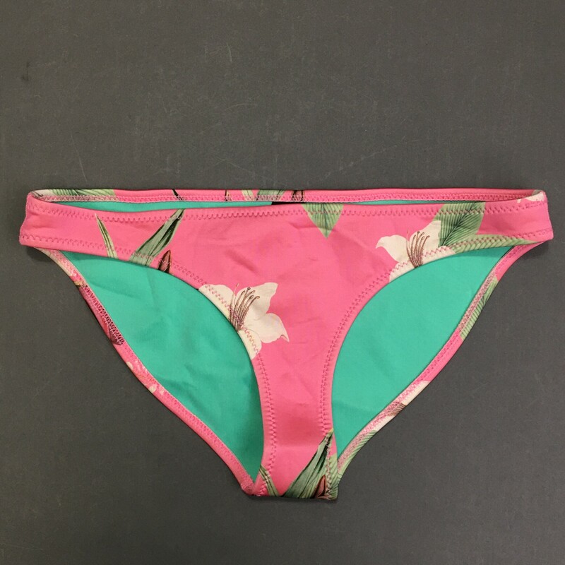 Triangl Bikini Brief, Floral, Size: Large Pink and floral pint, classic bikini shape, surfing brief, 100% neoprene, Hand wash cold, no bleach, line dry. Made in PRC
2.4 oz