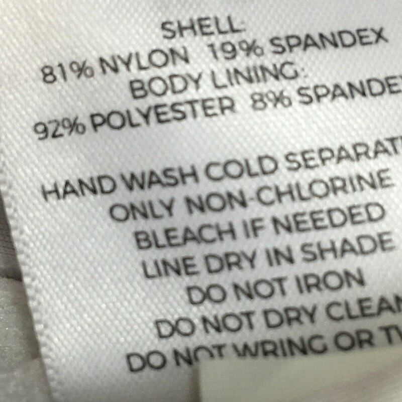 Shade& Shore, Yellow, Size: 36C strapless, bandeaux, underwire, removeable soft padding, large  hook back closure, 81% nylon, 19% spandex, Has fabric hooks but is missing straps, Hand wash cold, no bleach line dry shade, Made in Vietnam.
4.4 oz