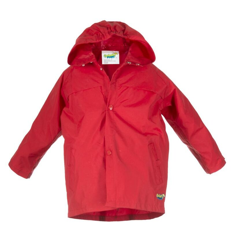Splashy Rain Jacket, Red, Size: 4Y
NEW!
100 % Waterproof
Snap Closure