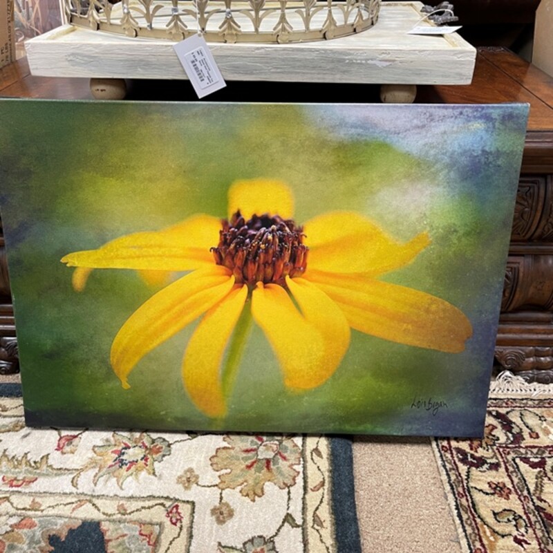 Flower Photo Canvas, Size: 32x22