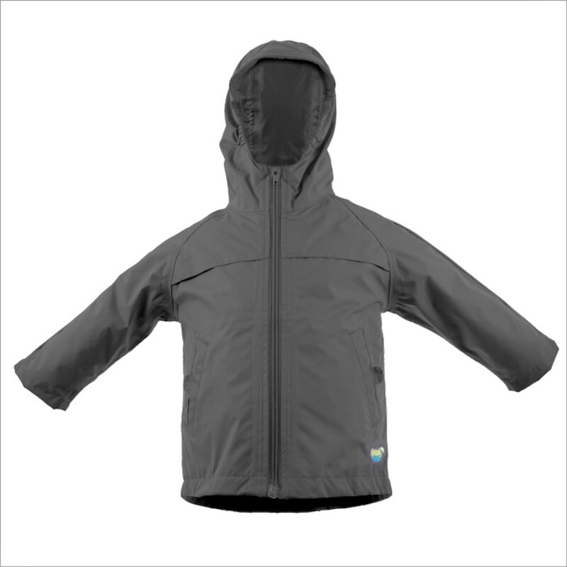 Splashy Rain Jacket, Grey, Size: 9-10Y

NEW!
100 % Waterproof
New Zipper Closure
Vented Chest