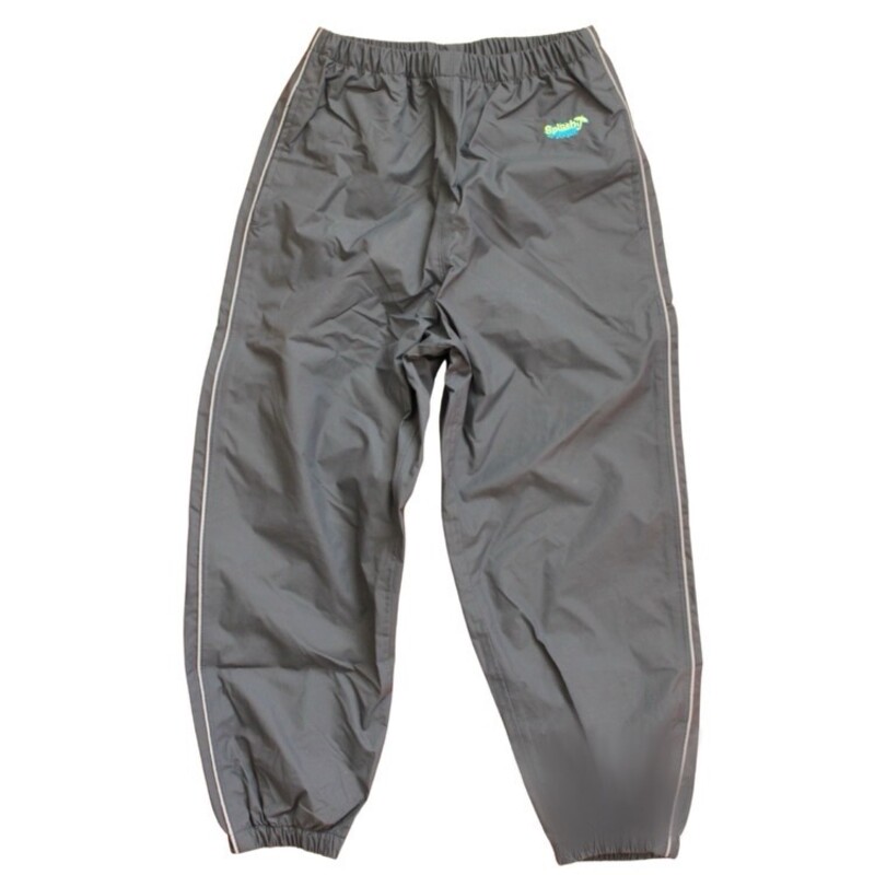 Spashy Rain Pant, Grey, Size: 8Y

NEW!
100 % Waterproof
Elastic Ankle & Waistband
Fits Large