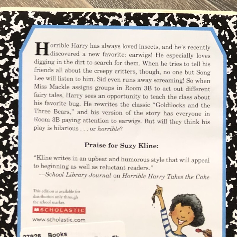 Horrible Harry Bugs The Three Bears, Multi, Size: Paperback