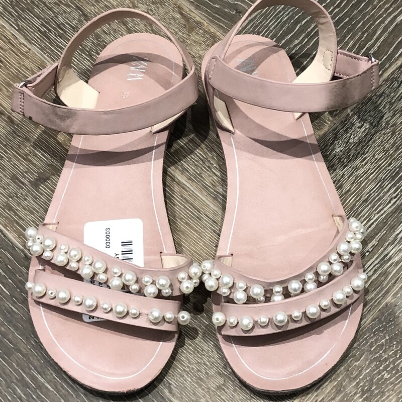 Zara Sandals, Dusty Ro, Size: 1.5Y
Original Size 33