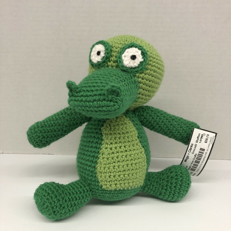 Steph + Kim Crafts, Size: Stuffies, Item: Crocodil