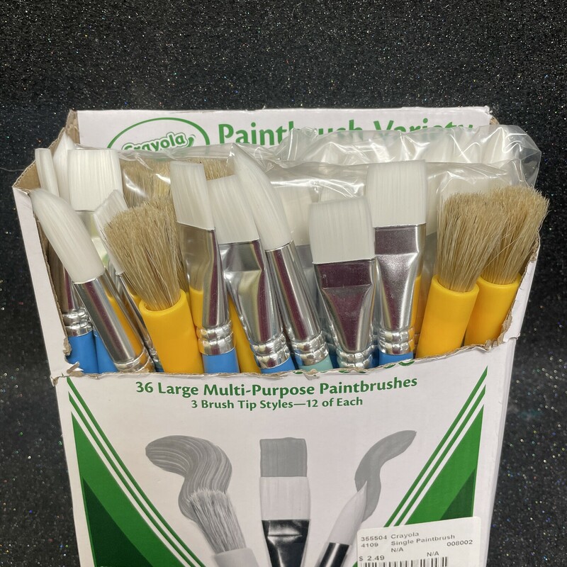 Single Paintbrush, N/A, Size: Paint