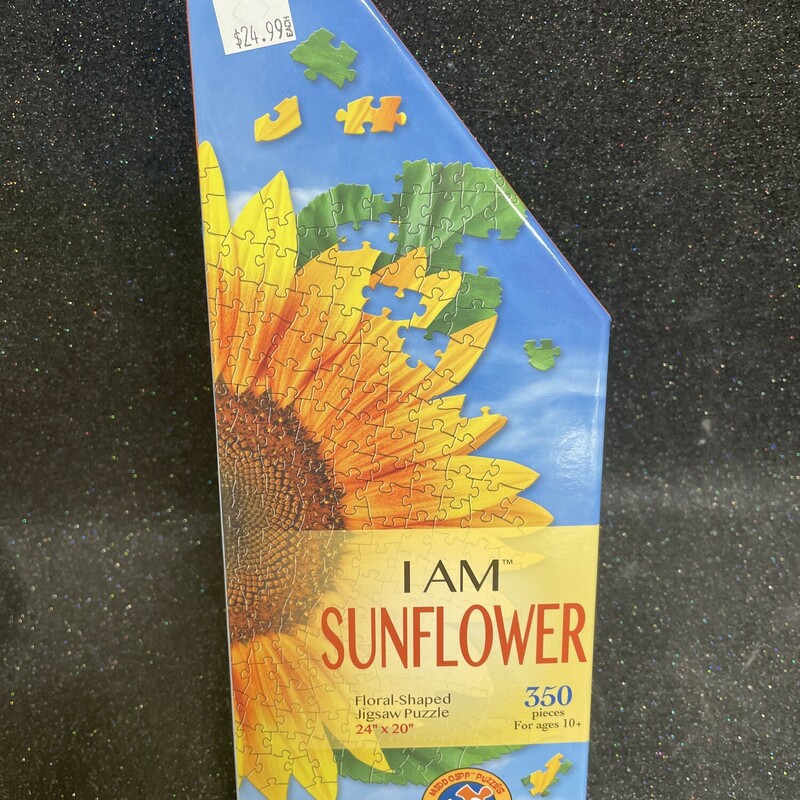 I Am Sunflower 350P Puzzl, 10+, Size: Puzzle