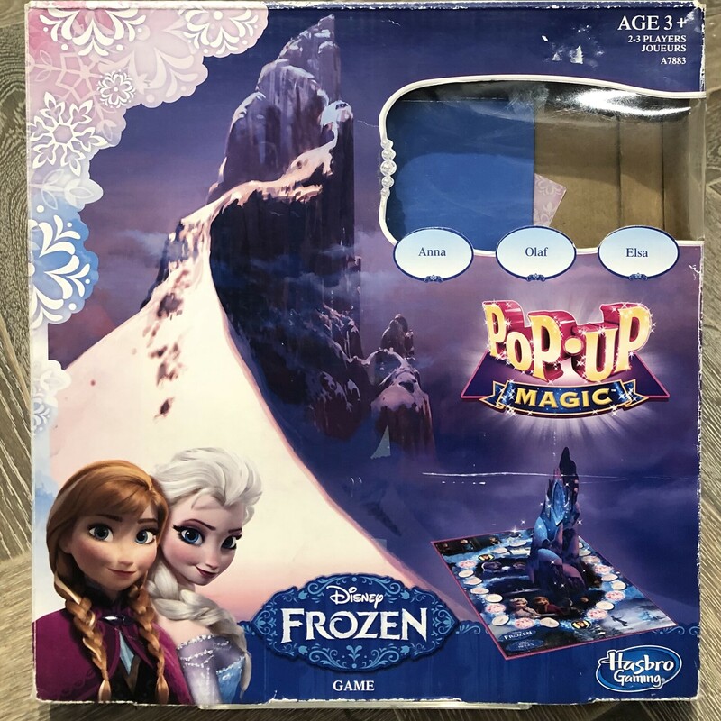 Frozen Pop Up Magic Game