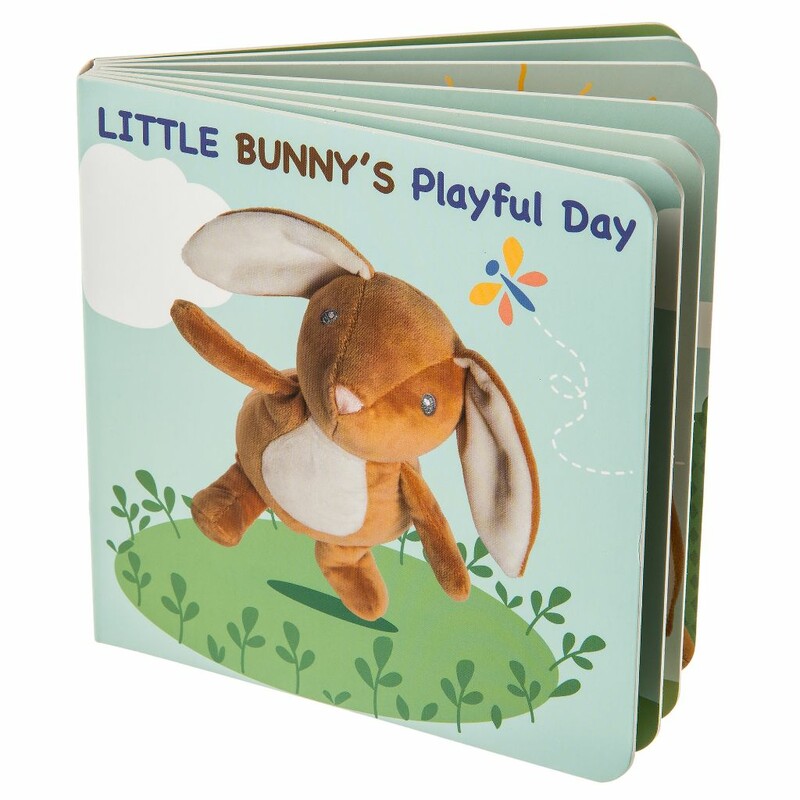 Bunny design 6x6”
12 page board book depicts a short adventure