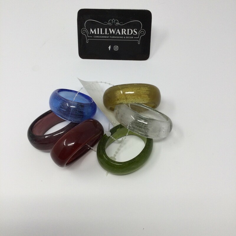 Glass Oval Napkin Rings
Multi
Set Of 6