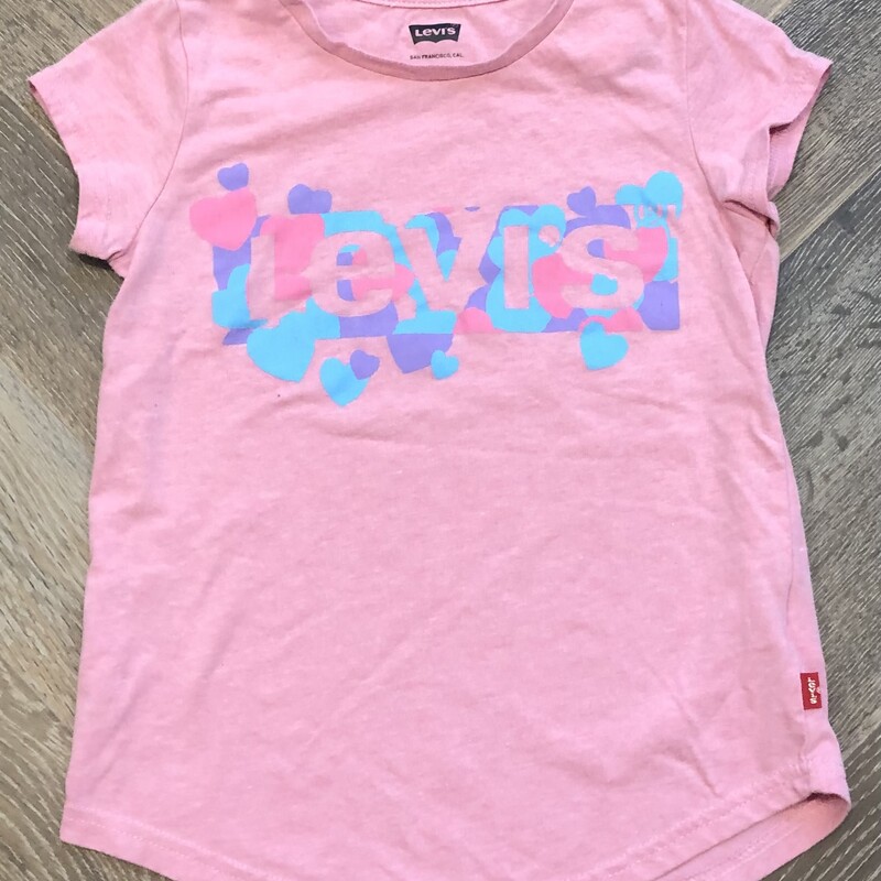 Levis Tee, Pink, Size: 8Y