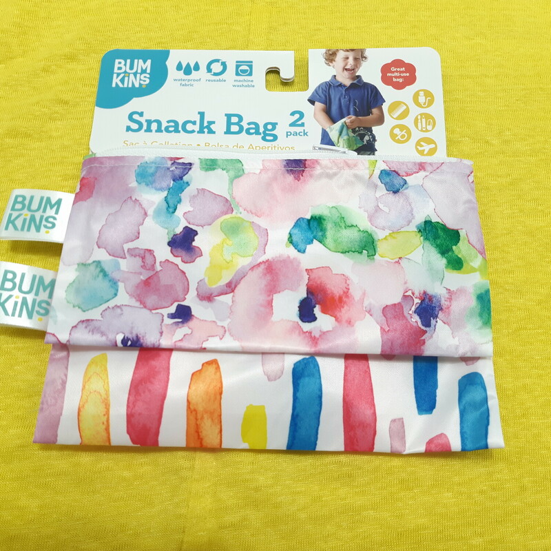 Snack Bag Reusable, 2pk, Size: Bento