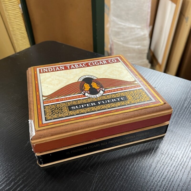 Indian Tabac Cigar Box