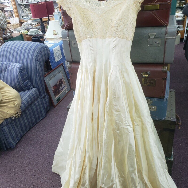 Silk Wedding Dress