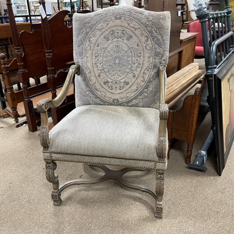 Formal Arm Chair, Size: 27x24