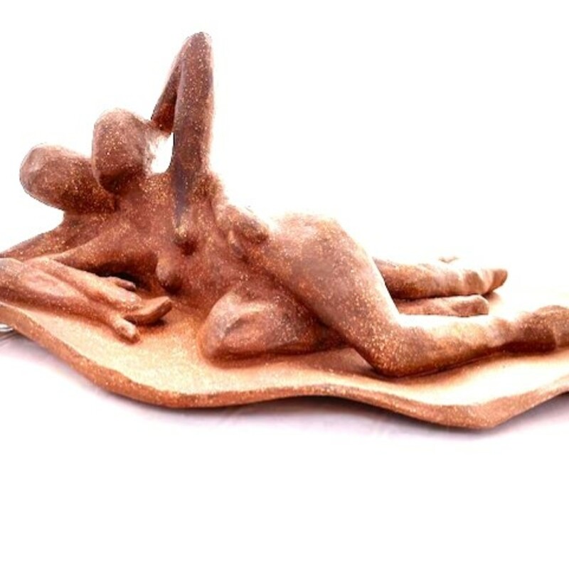 Reclining Couple
William Mulligan
Fired Clay
5H X 12.5W X 6.5D