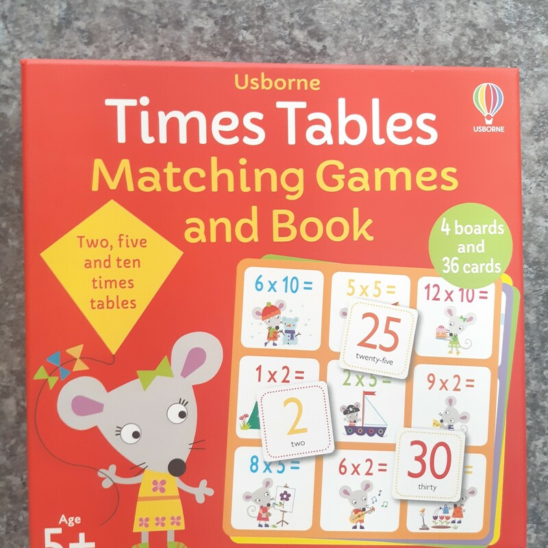 Numbers Matching Games, Age 3+, Size: Game