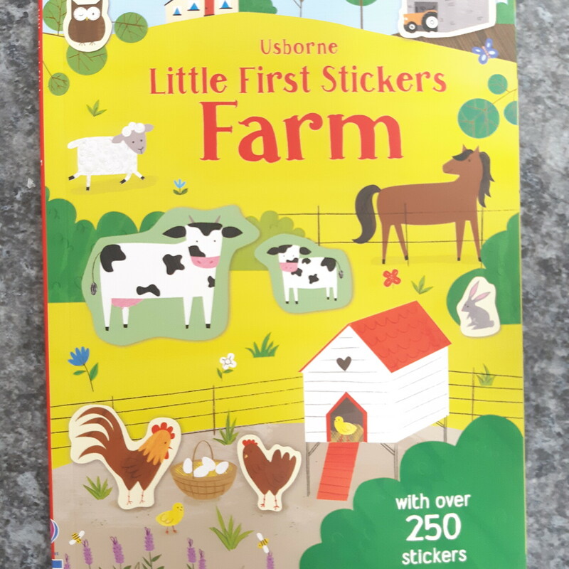 Lil 1st Stickers Farm, 250+, Size: Stickers