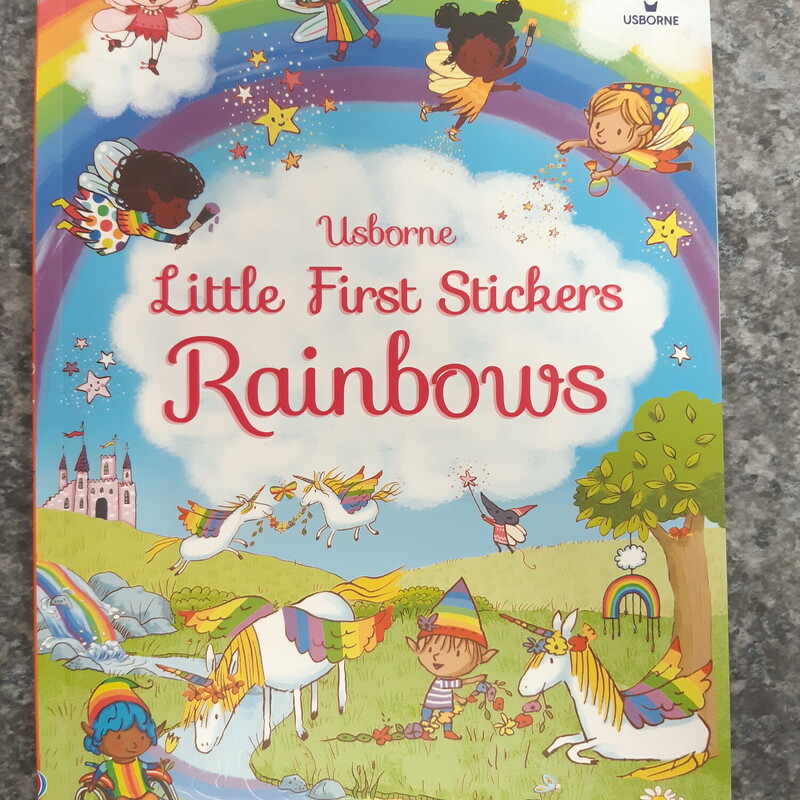 Lil 1st Stickers Rainbow, Rainbow, Size: Stickers