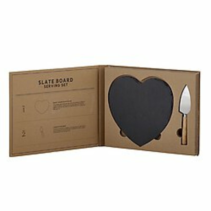 Slate Board Serving Set