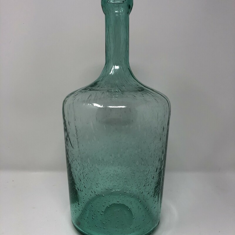 Sea Glass Bottle Vase
Green