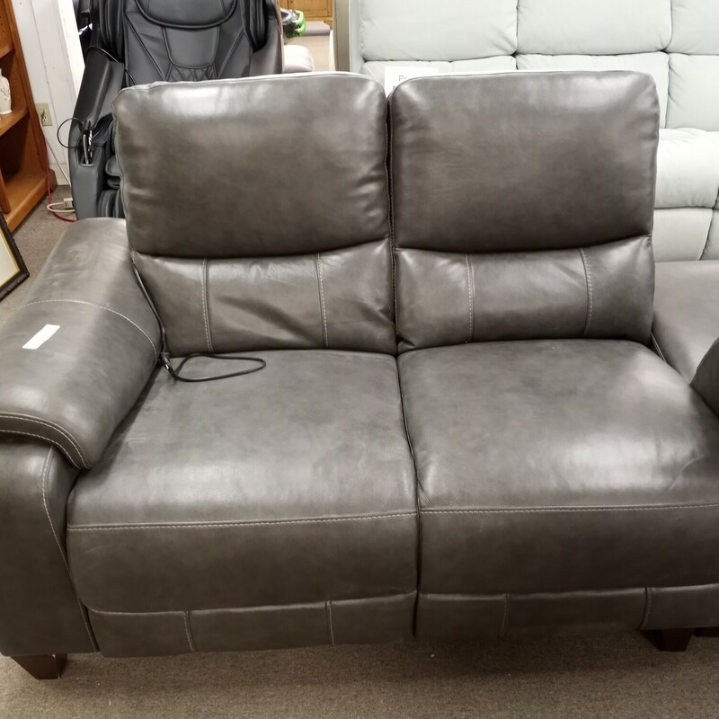 2 L Hand Sectionals Power recliner leather. We got two left hand sides.