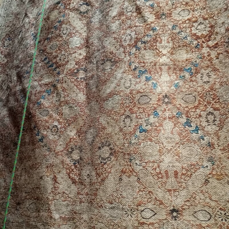 Surya Tahmis 8.10 X 12, flat rug, machi9ne made old worn look.