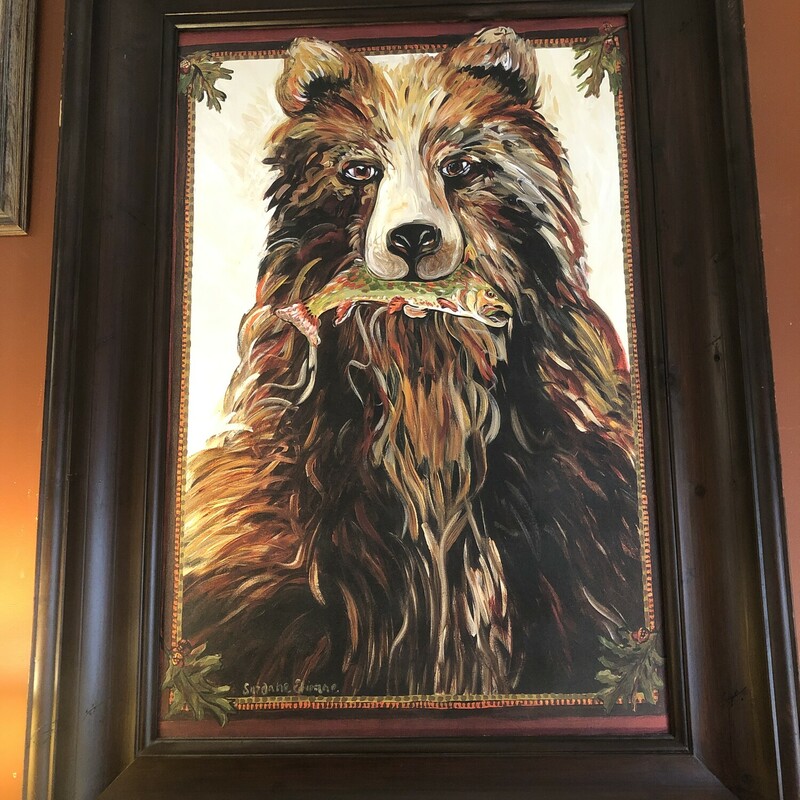Fish And Bear - Oil On Ca