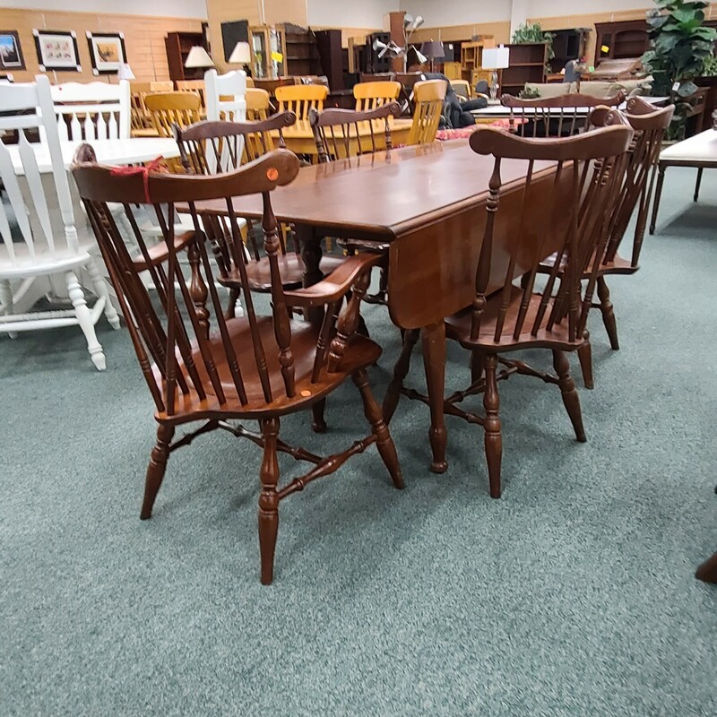 DL TABLE + 6 CHAIRS