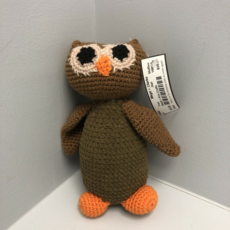 Steph + Kim Crafts, Size: Stuffies, Item: Owl