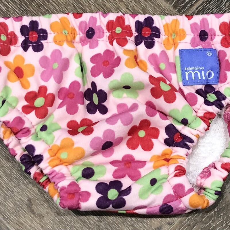 Bambino Mio Swim Diaper, Floral, Size: 16-21lbs